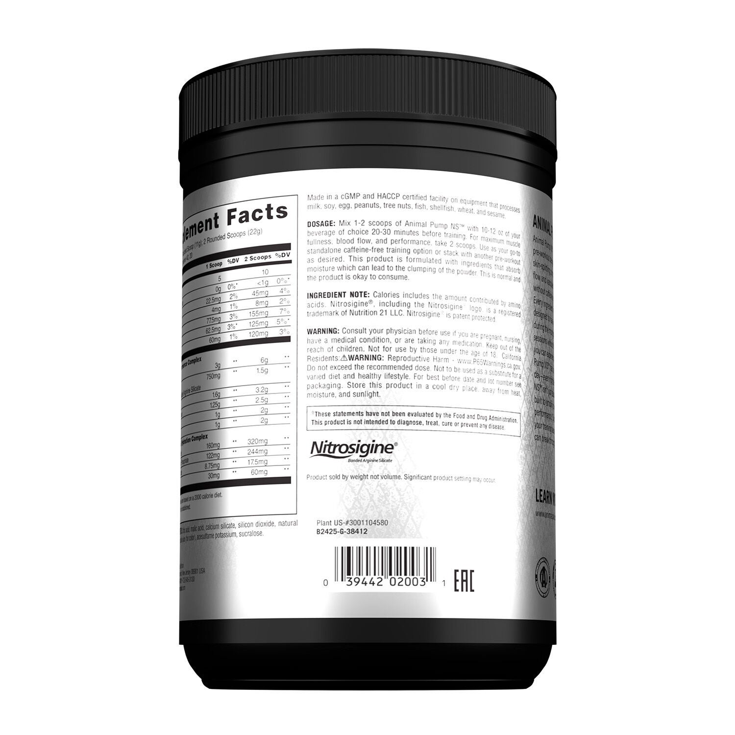 Pump Non-Stim Pre-Workout - Dragon Berry (20/40 Servings)